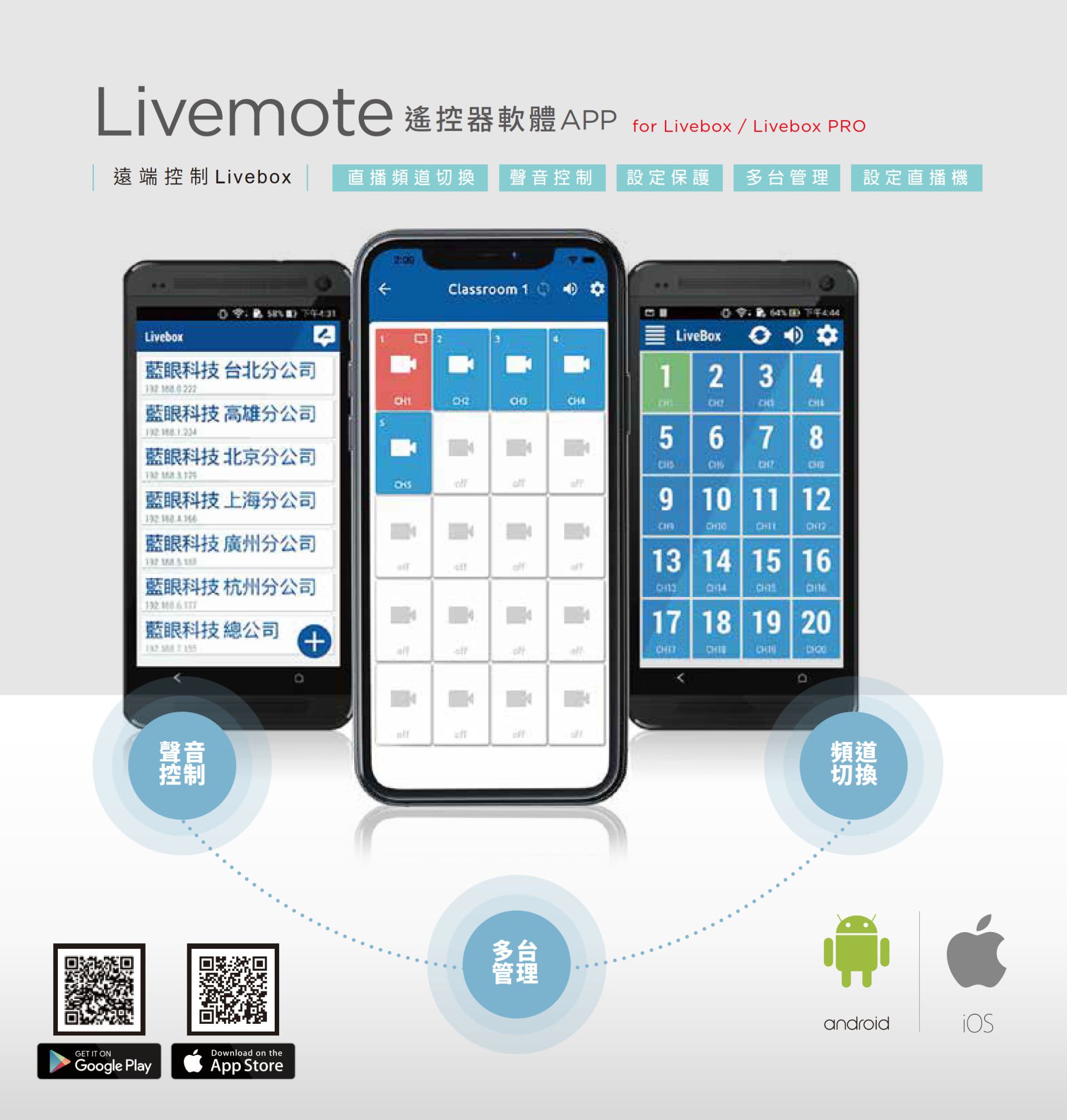 Livemote 遙控器 APP 1