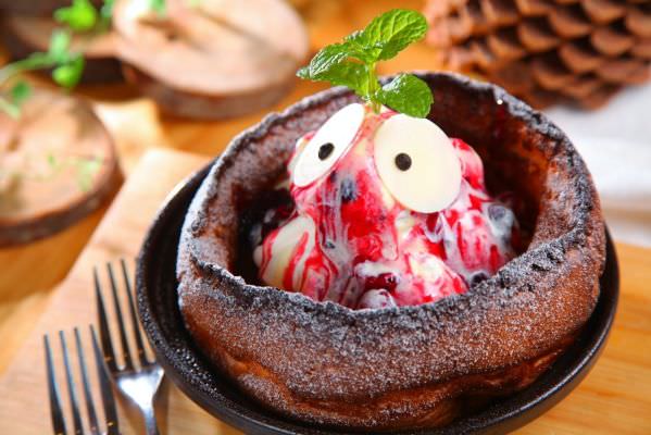 森林小徑健行店享受美食